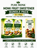 Pure Monk Monk Fruit Sweetener Bundle Pack (2 x 200g) | 400g Total | No Erythritol