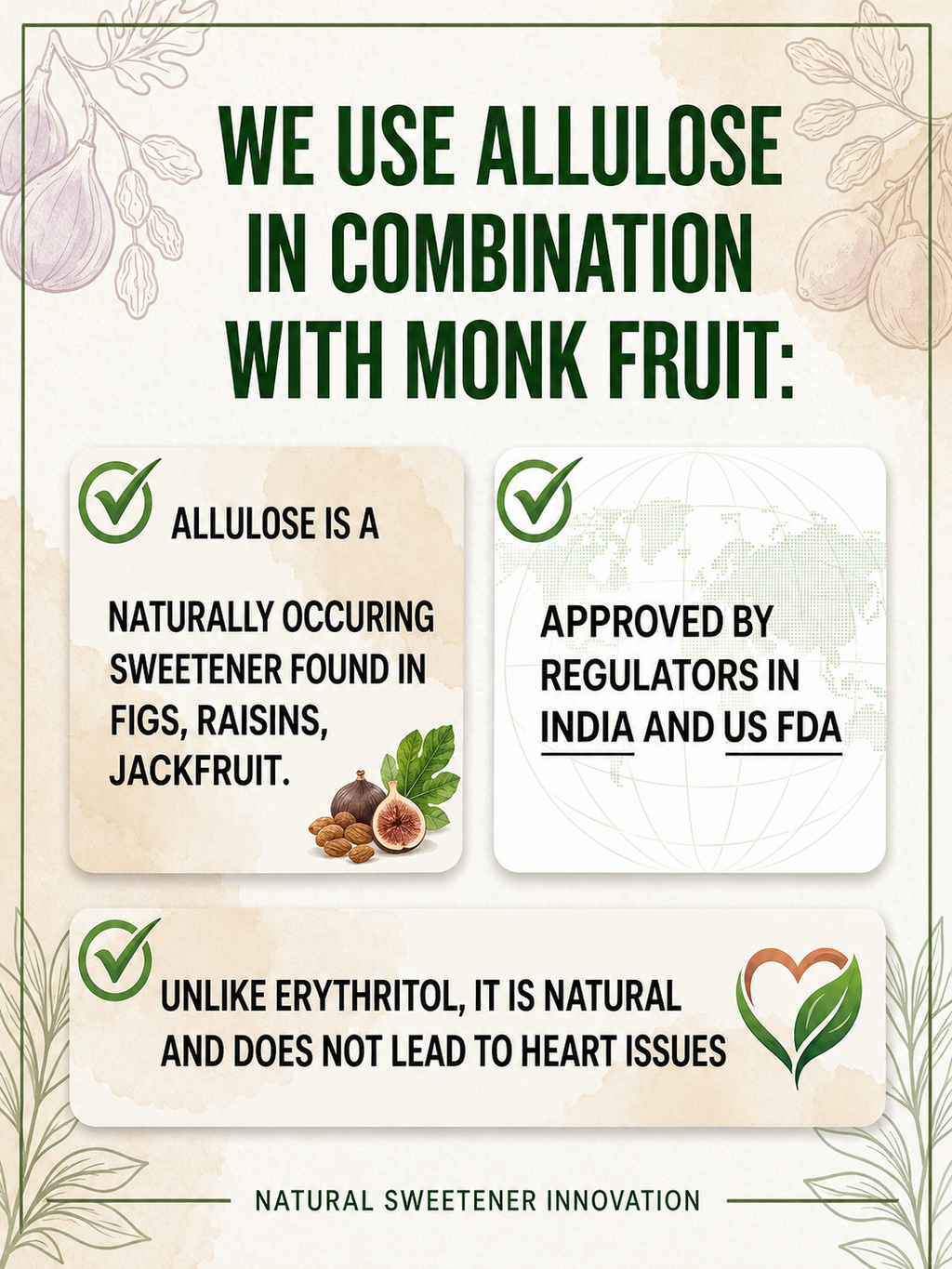 Pure Monk Monk Fruit Sweetener 200g | No Erythritol